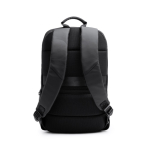 Anti-diefstal rugzak van synthetisch leer voor 14 inch laptop kleur zwart detailweergave 4