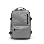 Reisrugzak van waterafstotend gerecycled polyester voor 16 inch laptop kleur grijs tweede weergave