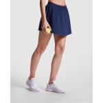 Sportrok van gerecycled polyester 100 g/m² Roly Direct Serena kleur marineblauw derde gebruiksweergave