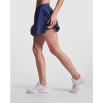 Sportrok van gerecycled polyester 100 g/m² Roly Direct Serena kleur marineblauw vijfde gebruiksweergave