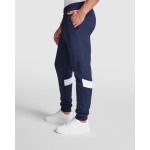 Lange sportbroek van polyester 240 g/m² Roly Direct Rodas kleur marineblauw zevende gebruiksweergave
