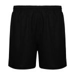 Korte sportbroek zonder binnenbroekje 140 g/m² Roly Direct Player kleur zwart tweede weergave