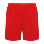 Korte sportbroek zonder binnenbroekje 140 g/m² Roly Direct Player kleur rood tweede weergave