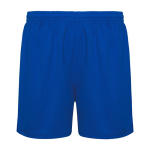 Korte sportbroek zonder binnenbroekje 140 g/m² Roly Direct Player kleur koningsblauw tweede weergave