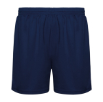 Korte sportbroek zonder binnenbroekje 140 g/m² Roly Direct Player kleur marineblauw tweede weergave