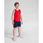 Korte sportbroek zonder binnenbroekje 140 g/m² Roly Direct Player kleur marineblauw tweede gebruiksweergave