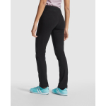 Lange sportbroek van katoen en elastaan 280 g/m² Roly Direct Box kleur zwart vierde gebruiksweergave