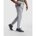 Lange trainingsbroek van katoen 280 g/m² Roly Direct Adelpho kleur marineblauw derde gebruiksweergave