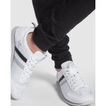 Rechte damesbroek van sweatstof 280 g/m² Roly Direct Adelpho kleur zwart detailweergave 3
