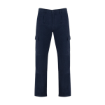 Werkbroek van katoen met elastische taille 240 g/m² Roly Safety kleur marineblauw tweede weergave
