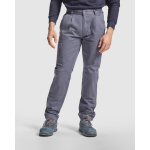 Werkbroek van katoen met elastische taille 240 g/m² Roly Safety kleur taupe grijs eerste gebruiksweergave