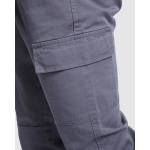 Werkbroek van katoen met elastische taille 240 g/m² Roly Safety kleur taupe grijs detailweergave 1