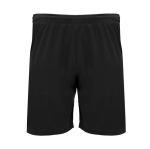 Korte sportbroek van polyester 140 g/m² Roly Direct Dortmund kleur zwart tweede weergave