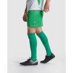 Korte sportbroek van polyester 140 g/m² Roly Direct Dortmund kleur groen vijfde gebruiksweergave