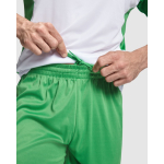 Korte sportbroek van polyester 140 g/m² Roly Direct Dortmund kleur groen detailweergave 2