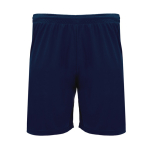 Korte sportbroek van polyester 140 g/m² Roly Direct Dortmund kleur marineblauw tweede weergave