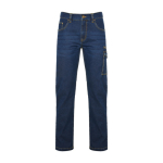 Werkjeans van katoen en polyester 370 g/m² Roly Raptor kleur jeans blauw tweede weergave