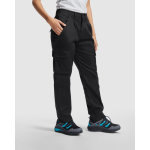 Lange werkbroek met elastaan 250 g/m² Roly Daily Stretch kleur zwart derde gebruiksweergave