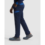 Unisex multizakkenbroek met contrast 250 g/m² Roly Trooper kleur koningsblauw vijfde gebruiksweergave