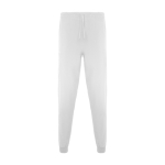 Uniseks sanitaire broek met rechte pijpen 170 g/m² Roly Fiber kleur wit tweede weergave