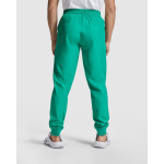 Uniseks sanitaire broek met rechte pijpen 170 g/m² Roly Fiber kleur wit vierde gebruiksweergave