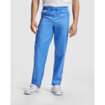 Lange uniseks zorgbroek met rechte snit 195 g/m² Roly Care kleur bondi blauw eerste gebruiksweergave
