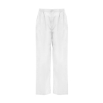 Uniseks zorgbroek met rechte snit 160 g/m² Roly Vademecum kleur wit tweede weergave