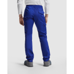 Werkbroek van polyester en katoen 240 g/m² Roly Daily kleur petrol blauw vierde gebruiksweergave
