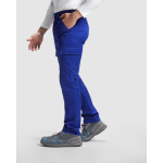 Werkbroek van polyester en katoen 240 g/m² Roly Daily kleur petrol blauw vijfde gebruiksweergave