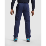 Werkbroek met zakken van polyester 245 g/m² Roly Protect kleur marineblauw vierde gebruiksweergave