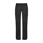 Werkbroek voor dames van polyester en katoen 240 g/m² Roly Daily kleur zwart tweede weergave