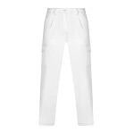 Lange werkbroek met elastaan 250 g/m² Roly Daily Stretch kleur wit tweede weergave