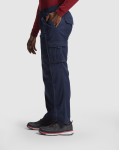 Lange werkbroek met elastaan 250 g/m² Roly Daily Stretch kleur camel vijfde gebruiksweergave