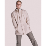 Waterdichte parka van polyester 400 g/m² Roly Direct America kleur zand zesde gebruiksweergave