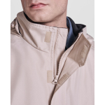 Waterdichte parka van polyester 400 g/m² Roly Direct America kleur zand detailweergave 1