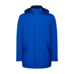 Waterdichte parka van polyester 400 g/m² Roly Direct America kleur koningsblauw tweede weergave