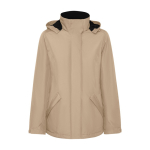 Parka van gerecycled polyester 400 g/m² Roly Direct America kleur zand tweede weergave