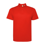 Poloshirt van gerecycled polyester 125 g/m² Roly Direct Tormo kleur rood tweede weergave