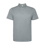 Poloshirt van gerecycled polyester 125 g/m² Roly Direct Tormo kleur grijs tweede weergave