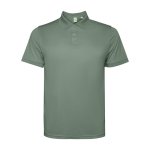 Poloshirt van gerecycled polyester 125 g/m² Roly Direct Tormo kleur olijfgroen tweede weergave