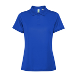 Dames polo van gerecycled polyester 125 g/m² Roly Direct Tormo kleur koningsblauw tweede weergave