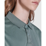 Dames polo van gerecycled polyester 125 g/m² Roly Direct Tormo kleur olijfgroen detailweergave 1