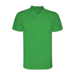 Polo van piqué polyester korte mouwen 150 g/m² Roly Direct Monzha kleur groen tweede weergave