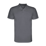 Polo van piqué polyester korte mouwen 150 g/m² Roly Direct Monzha kleur taupe grijs tweede weergave