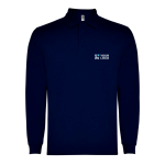 Polo met lange mouwen van polyester 220 g/m² Roly Direct Carpe hoofdweergave