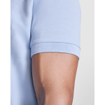 Poloshirt in piqué 220 g/m² Roly Direct Pegaso Premium kleur wit detailweergave 2