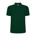 Poloshirt in piqué 220 g/m² Roly Direct Pegaso Premium kleur groene fles tweede weergave