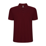 Poloshirt in piqué 220 g/m² Roly Direct Pegaso Premium kleur granaat tweede weergave