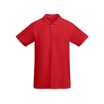 Poloshirt van biologisch katoen 210 g/m² Roly Direct Prince kleur rood tweede weergave