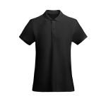 Dames polo van biologisch katoen 210 g/m² Roly Direct Prince kleur zwart tweede weergave